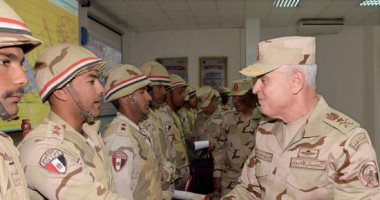 رئيس أركان القوات المسلحة يشهد المشروع التدريبى "باسل12" بالجيش الثانى