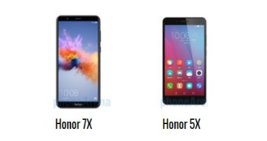 إيه الفرق.. أبرز الاختلافات بين هاتفى Honor 7X و Honor 5X