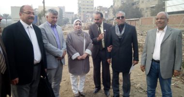 التعليم تتابع أعمال إنشاء مدرسة ثانوى ببولاق الدكرور 