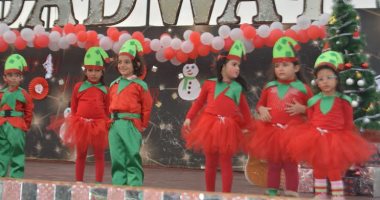 صور.. أطفال حضانة الكنيسة الإنجيلية بشرم الشيخ يحتفلون بالكريسماس