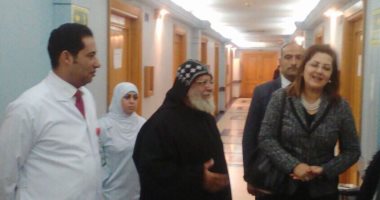 الصحة: معهد ناصر استقبل وزيرة التخطيط للاطمئنان على مصابى كنيسة حلوان