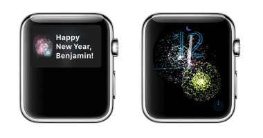 أبل تفاجئ مستخدميها وتحتفل معهم بالعام الجديد عبر ساعات Apple Watch