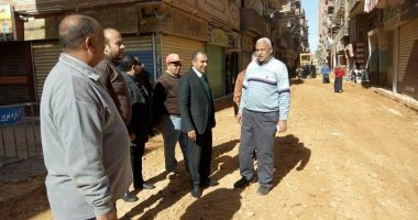 رئيس مدينة أبو قرقاص بالمنيا يتفقد السوق الشرقى والغربى تمهيدًا لتطويره
