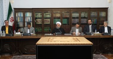 ننشر صور اجتماع حسن روحانى وأعضاء البرلمان لبحث حلول مواجهة انتفاضة الفقراء