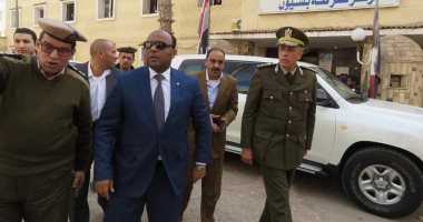 مدير أمن الغربية يتفقد الحالة الأمنية ببسيون