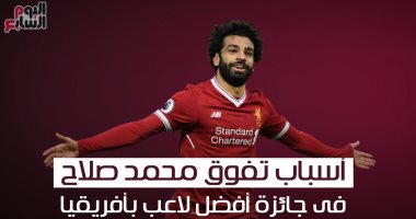 فيديو جراف.. أسباب تفوق محمد صلاح فى جائزة أفضل لاعب بأفريقيا 