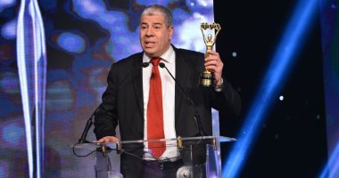 أحمد شوبير يحصل على جائزة أفضل إعلامى رياضى فى حفل وشوشة