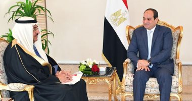 السيسى مستقبلا وزير الخدمة المدنية السعودى: علاقاتنا بالمملكة استراتيجية
