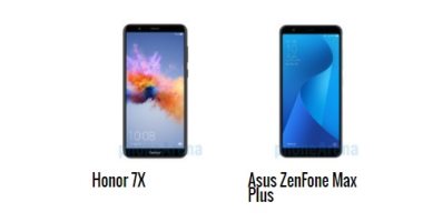 إيه الفرق.. أبرز الاختلافات بين هاتفى Honor 7X وأسوس ZenFone Max Plus