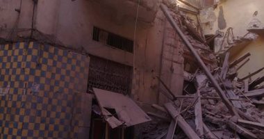  انهيار عقار قديم وسط الإسكندرية بدون إصابات