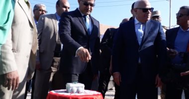 فيديو.. افتتاح محطة معالجة مياه الصرف الصحى بقرية الفتح فى بورسعيد