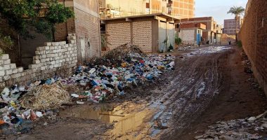 شكوى من تراكم القمامة ومياه الصرف بشارع 25 فى الإسكندرية