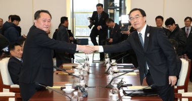 الكوريتان تتفقان على مسيرة مشتركة تحت "علم موحد" بافتتاح أولمبياد بيونج تشانج