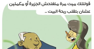 قناتا الجزيرة ومكملين تنشران الروائح العفنة فى كاريكاتير لليوم السابع