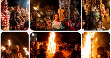 انطلاق مهرجان الأقنعة فى بلغاريا لطرد الأرواح الشريرة