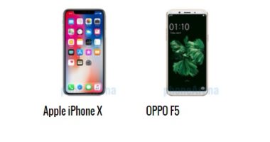 إيه الفرق.. أبرز الاختلافات بين هاتفى أيفون X و OPPO F5