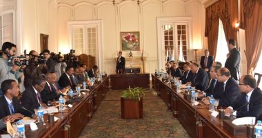 صور.. بدء جلسة المباحثات السياسية الموسعة برئاسة وزيرى خارجية مصر وإثيوبيا