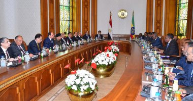 السيسى ورئيس وزراء إثيوبيا: النيل مصدر للتنمية وليس الصراع