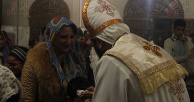 صور.. كنائس الإسماعيلية تحتفل بعيد الغطاس
