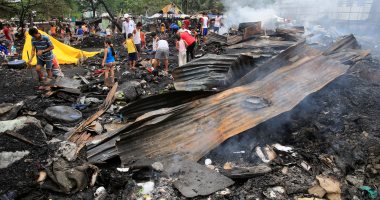 صور.. حريق يلتهم عشرات المنازل جنوب الفلبين وتشريد مئات الأسر