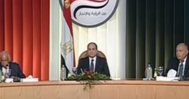 الرئيس السيسى عن قضايا الأمن القومى: "كلامنا قليل لكن ردنا حاسم"