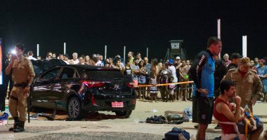 إصابة ثلاثة أشخاص بعد صعود سيارة على الرصيف وفرار السائق فى إسبانيا