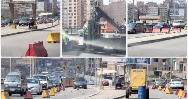 المرور يغلق كوبرى على باشا بالسيدة عائشة بسبب إصلاحات لمدة أسبوعين