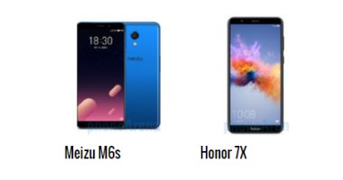 إيه الفرق.. أبرز الاختلافات بين هاتفى Honor 7Xو Meizu M6s