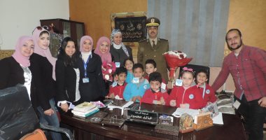 مديرية أمن الغربية تنظم زيارة لتلاميذ المدارس لقسم ثان طنطا والحماية المدنية