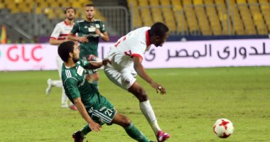 الزمالك والمصرى يكتفيان بالتعادل السلبى فى الشوط الأول