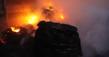 الصحة: إصابة 19 حالة باختناق فى حريق "مخزن الهرم"