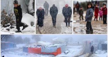 أطفال سوريا بين معاناة العواصف الثلجية ومأساة الحروب الدموية