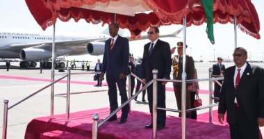 الرئيس السيسى يصل أديس أبابا للمشاركة فى الدورة الثلاثين للقمة الأفريقية (صور)