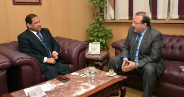 محافظ الغربية يستقبل رئيس جامعة طنطا