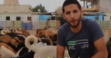 شاب عربى ينشر فيديوهات على مواقع التواصل للترويج للسياحة فى مصر 