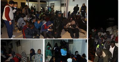إنقاذ 240 مهاجرا غير شرعى قبالة سواحل ليبيا بينهم أطفال ونساء