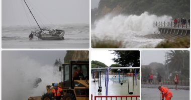 سيول وفيضانات وانقطاع الكهرباء بسبب إعصار " فيهى" بنيوزيلندا