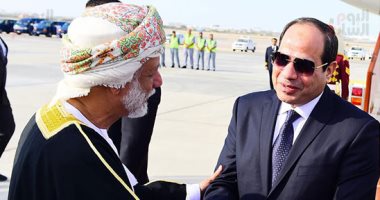 الرئيس عبد الفتاح السيسي يختتم زيارته لسلطنة عمان ويغادر إلى أبو ظبى