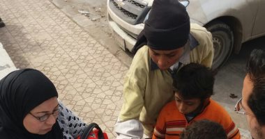 "تضامن الإسكندرية" يقدم مساعدات لفاطمة وأبنائها