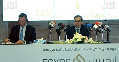 وزير البترول: إنتاج مصر من الغاز يتجاوز 6 مليارات قدم قبل نهاية 2018 (صور)
