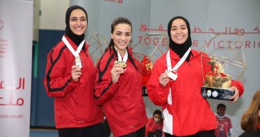 لاعبات مصر يحصدن الذهب فى منافسات دورة الألعاب العربية للأندية للسيدات