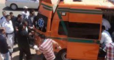 إصابة 6 شرطيين فى انقلاب سيارة شرطة بالمنيا