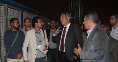 وزير الشباب يتفقد مشروع إنشاء مركز شباب الأسمرات