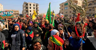 مظاهرات فى إقليم كردستان العراق دعما لـ"عفرين" السورية