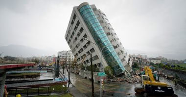 صور.. زلزال جديد بقوة 5.7 ريختر يضرب ساحل تايوان الشرقى