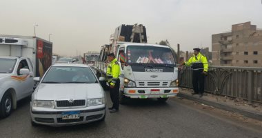 تحرير 2147 مخالفة كلبش وسحب 192 رخصة سيارة بحملات مرورية فى القاهرة
