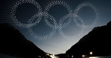 عرض الطائرات بدون طيار فى دورة الألعاب الأولمبية الشتوية يدخل موسوعة جينيس