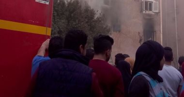"التضامن": مساعدات عاجلة للمتضررين من حريق محل بويات السلام