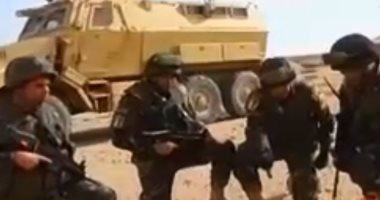 فيديو.. مقتل 12 إرهابيا وتدمير 60 هدفا فى اليوم الخامس لعملية سيناء 2018