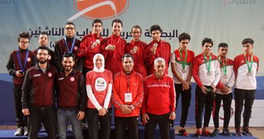 مصر تحصد ذهبية فرق الشيش 17 سنة فى البطولة العربية للسلاح (صور)
